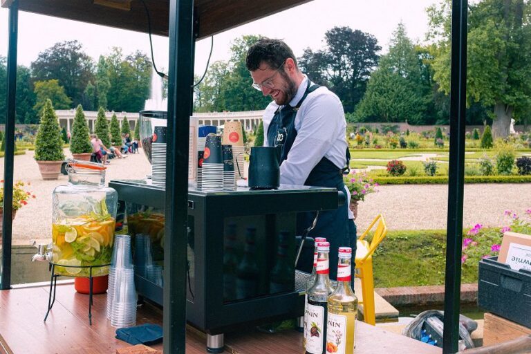 Barista bij Paleis het Loo