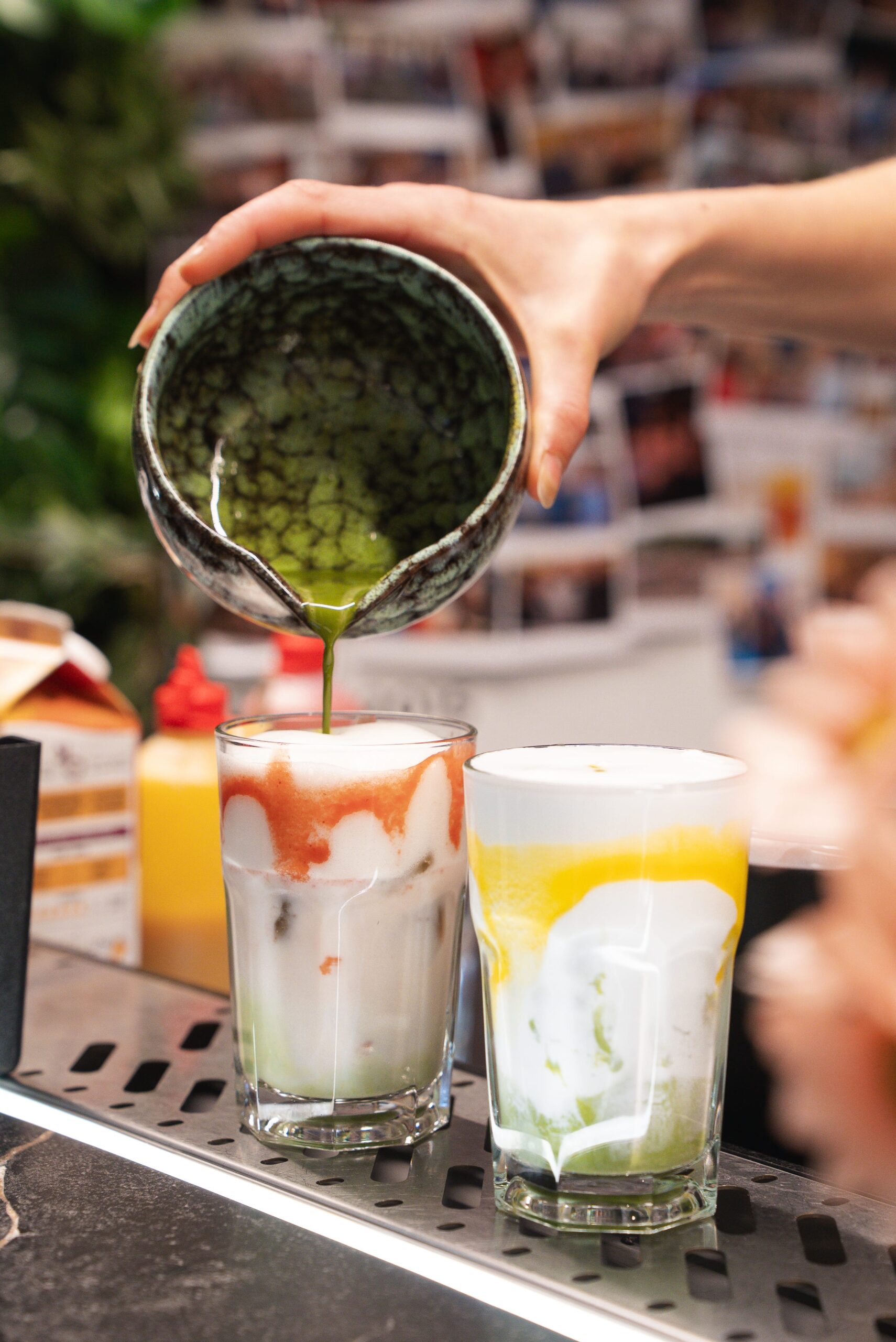 Matchabar huren op je evenement met vers gemaakte matcha doe je bij Bar Company