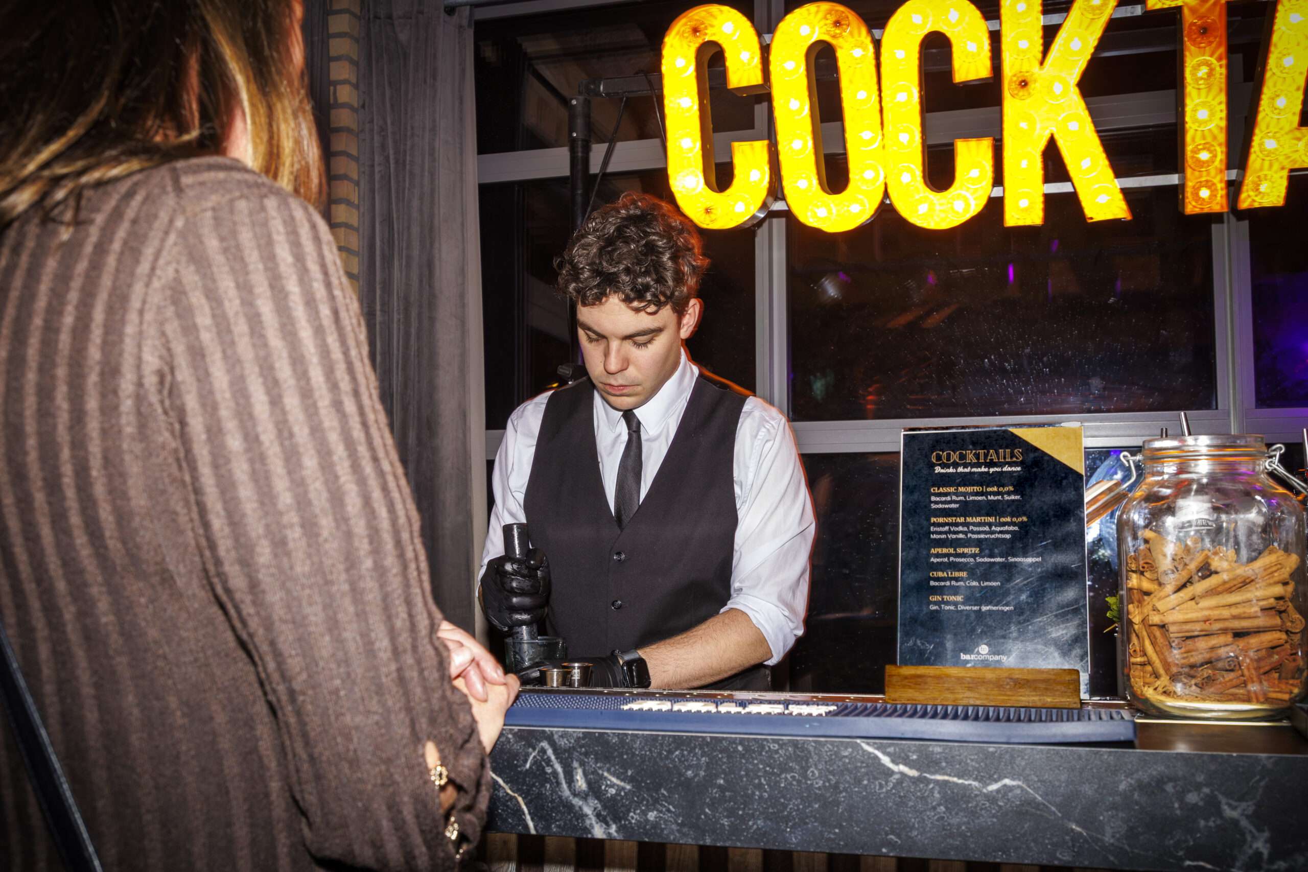 Mobiele cocktailbar huren